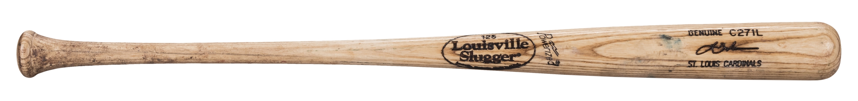 2011 Lance Berkman Game Used Louisville Slugger C271L Model Bat (PSA/DNA)